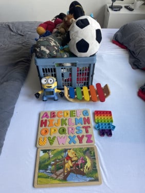 Kinder speelgoed en knuffels