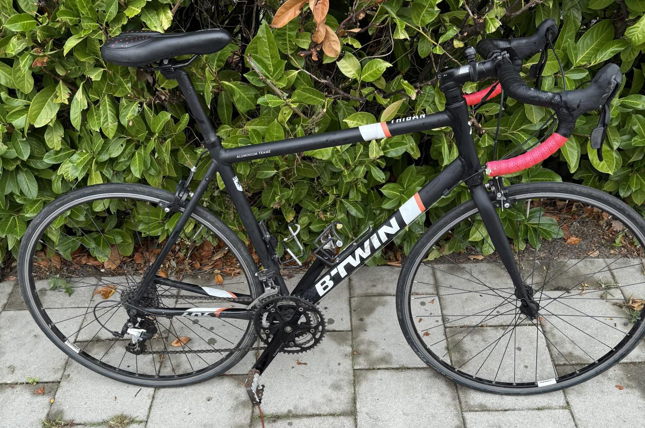 Racefiets B-Twin Triban 500 Aluminium frame. €75