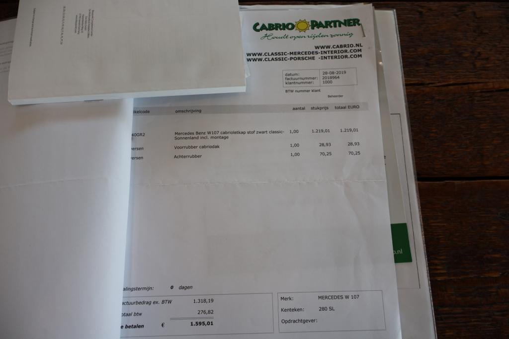 Mercedes-Benz Sl 280 sl roadster l leder l nieuwe soft top l hardtop l elek