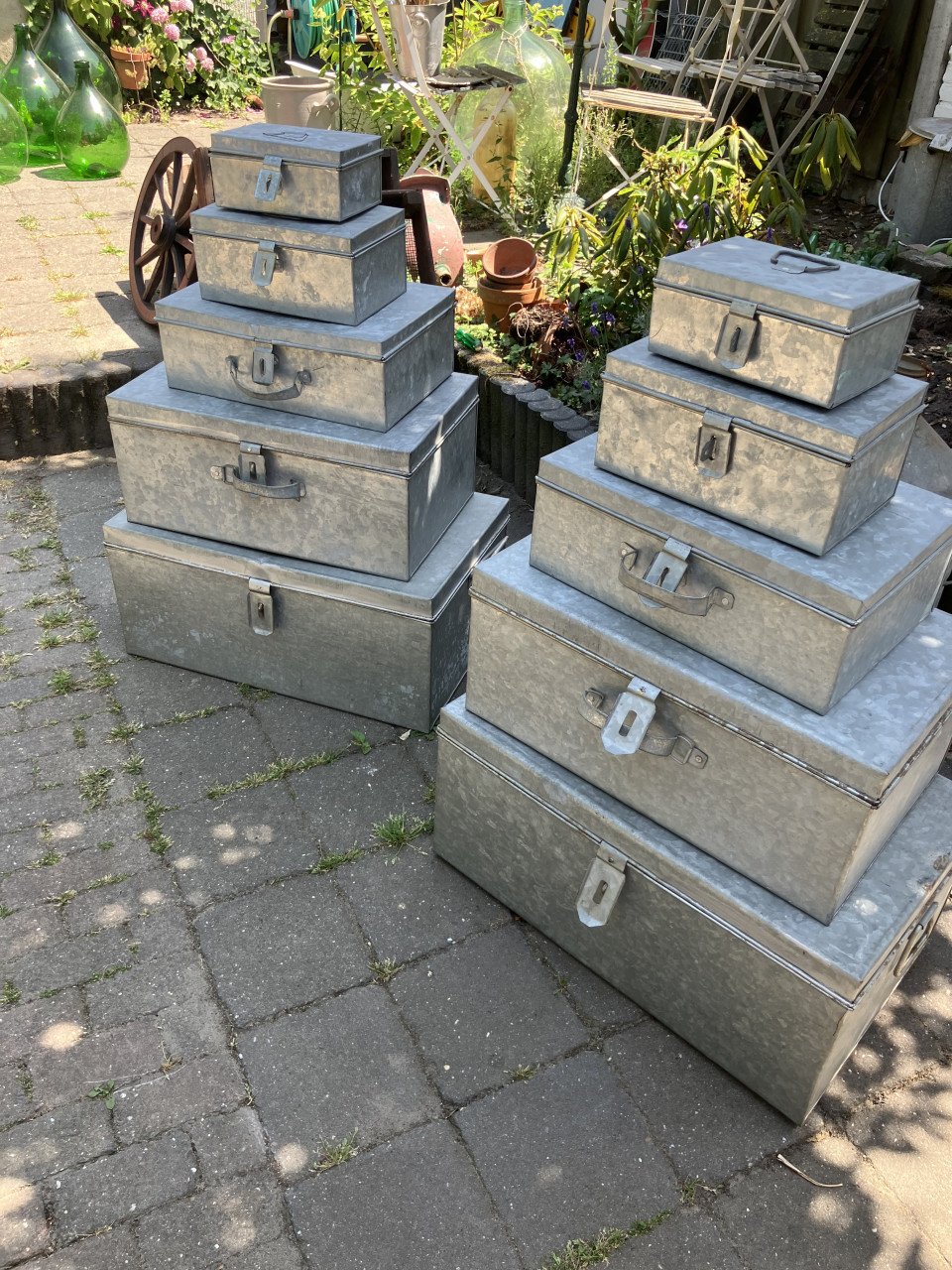 Metalen kofferset