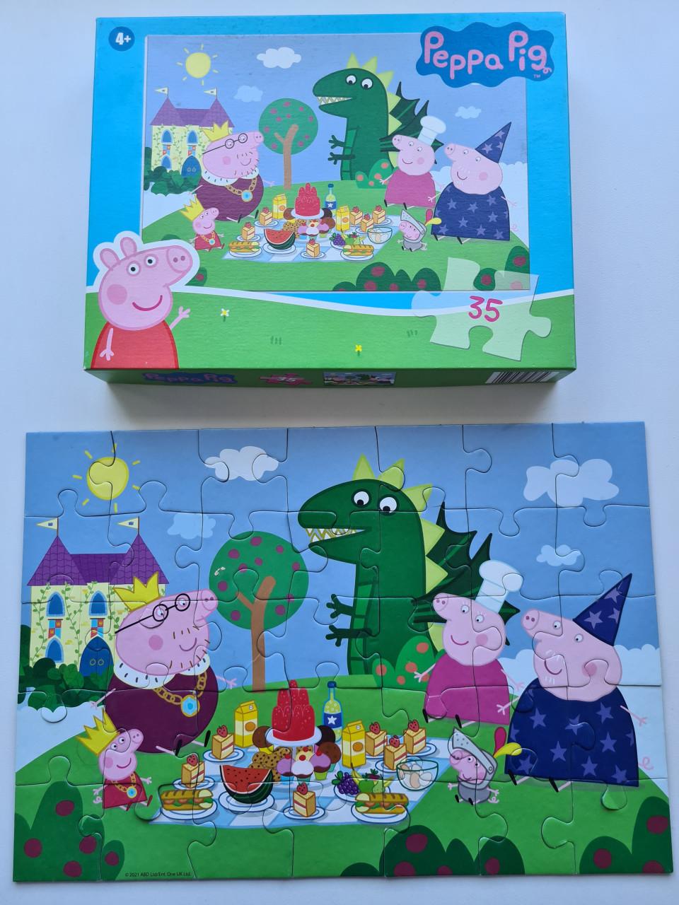 Peppa Pig puzzel 35 stukjes van Clementoni 4+