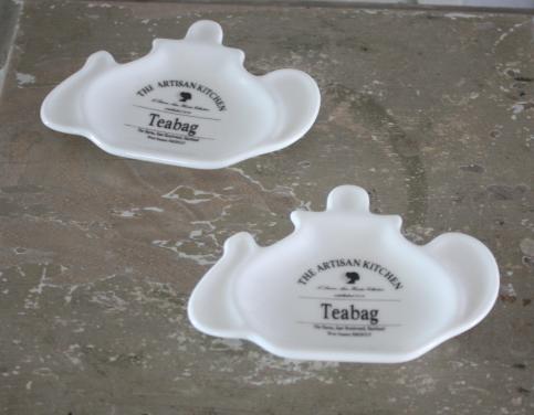 Set van 2 thee zak schaaltkjes