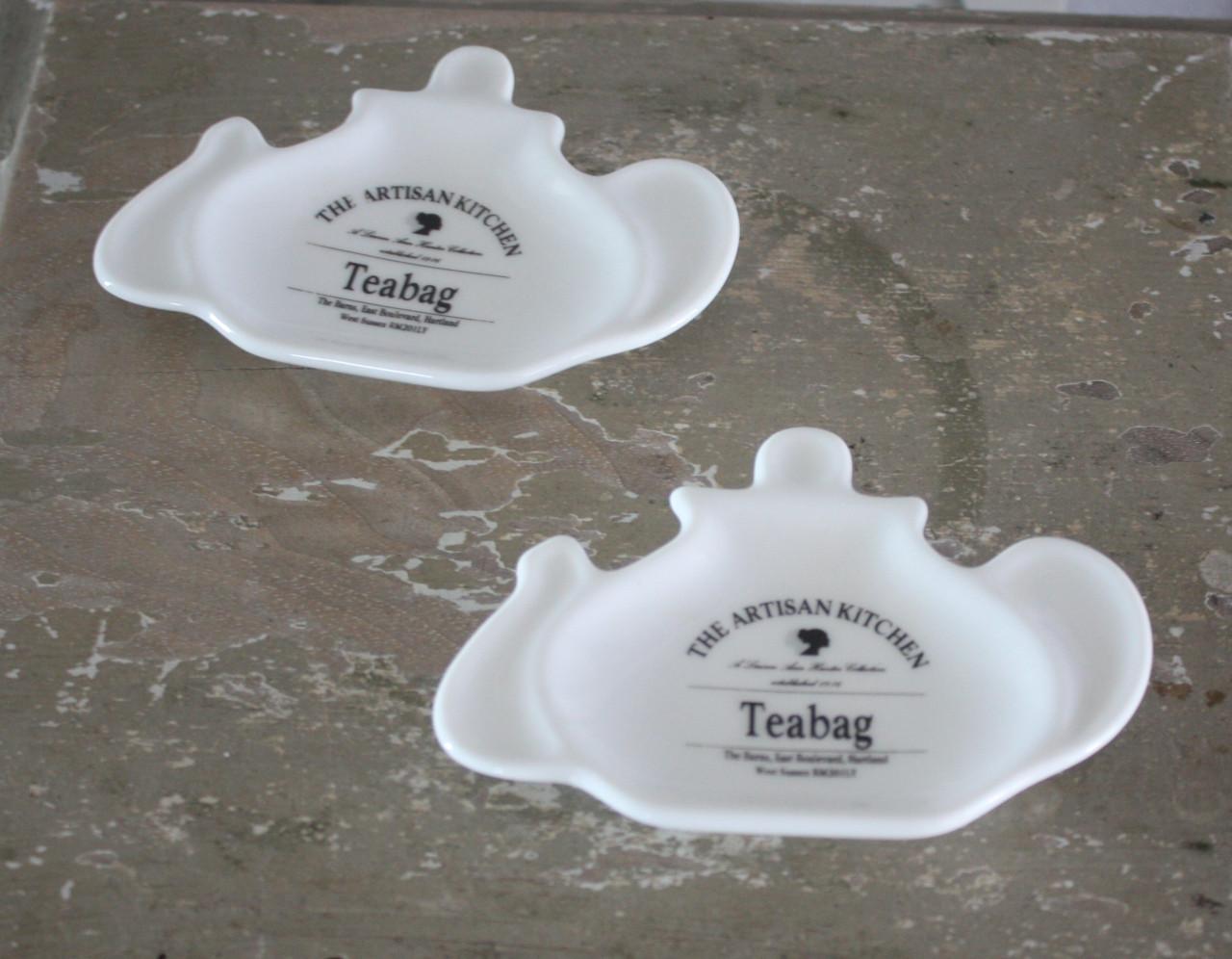 Set van 2 thee zak schaaltkjes