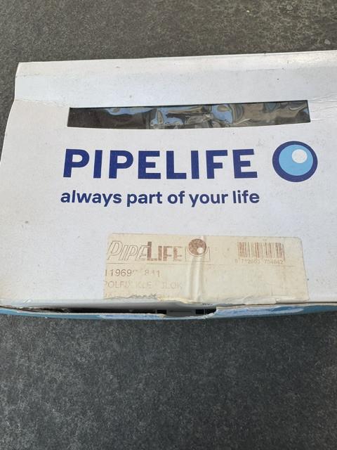 Wago Lasklem en pipelife