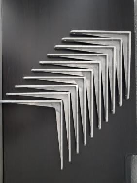 10 x Duraline aluminium plankdrager