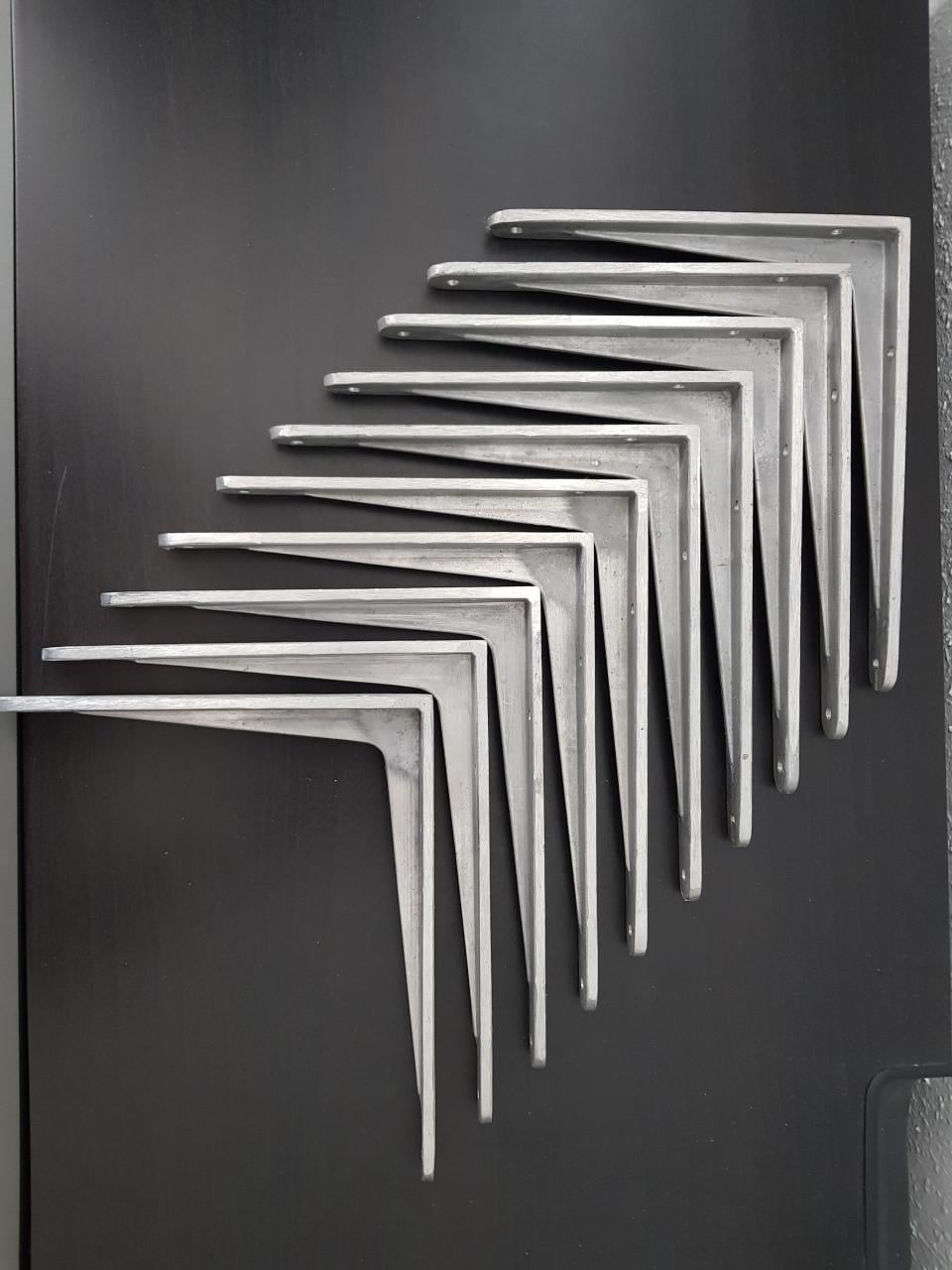 10 x Duraline aluminium plankdrager