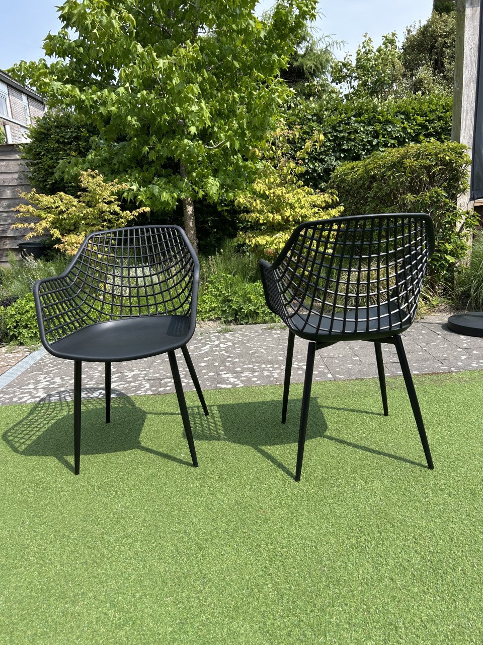 2 NIEUWE tuinstoelen