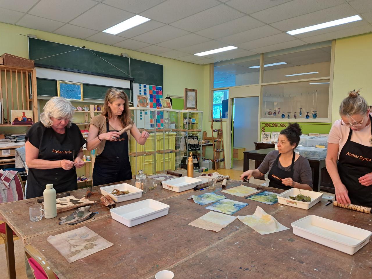 Workshop Ecoprinten in Zeeland