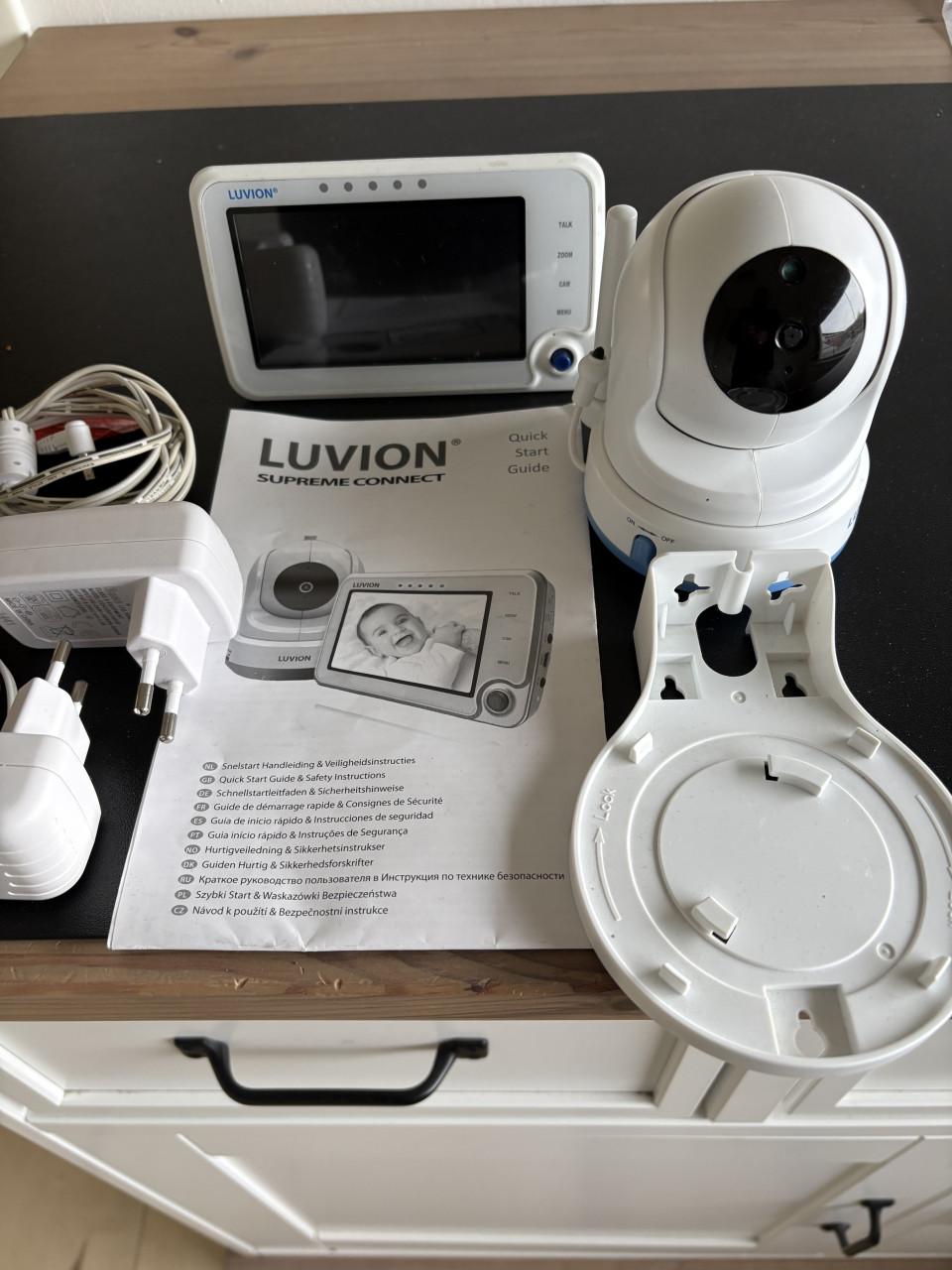 Luvion camera babyfoon met accu