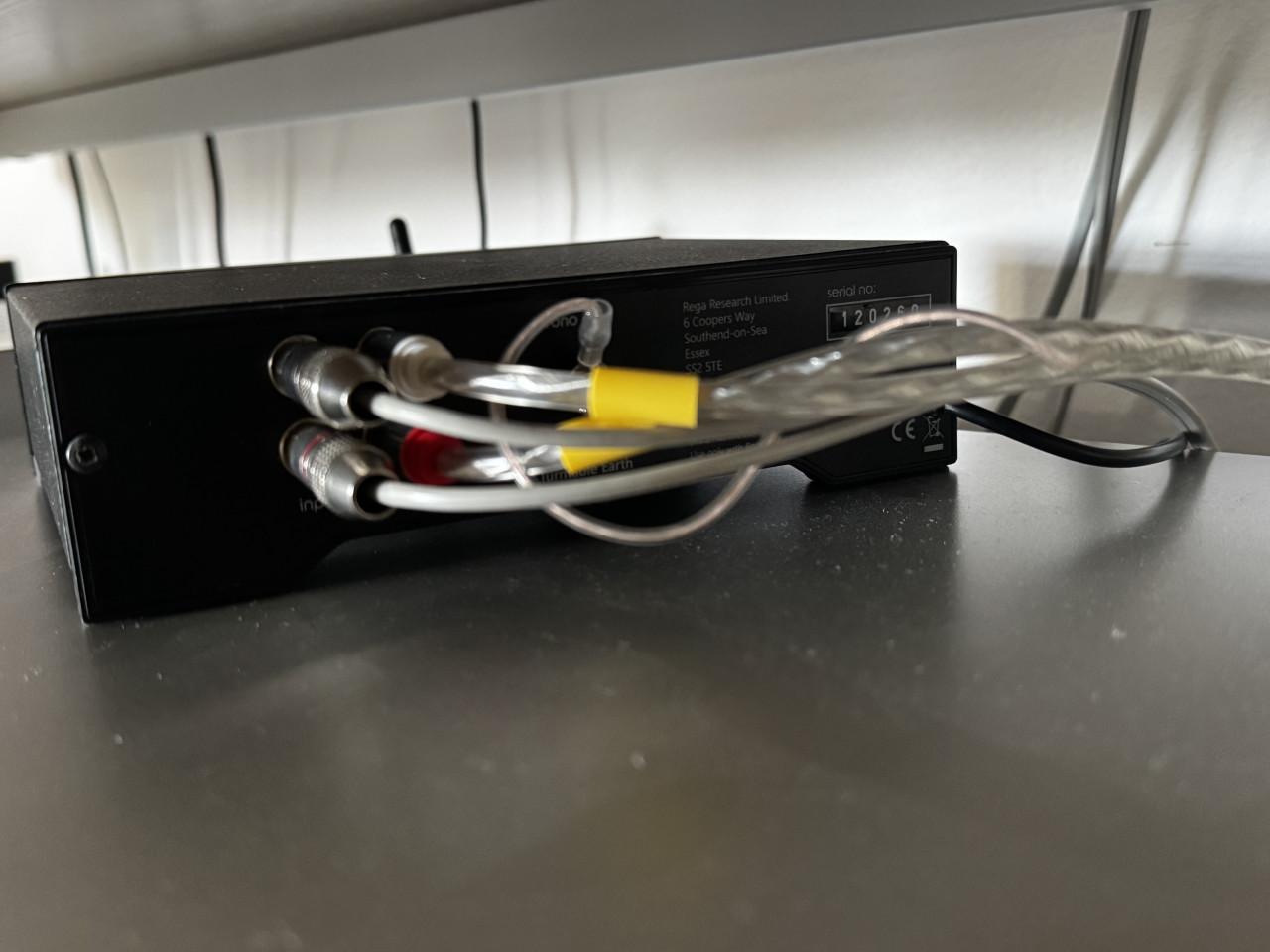 Rega Fono MM mk3 voorversterker draaitafel