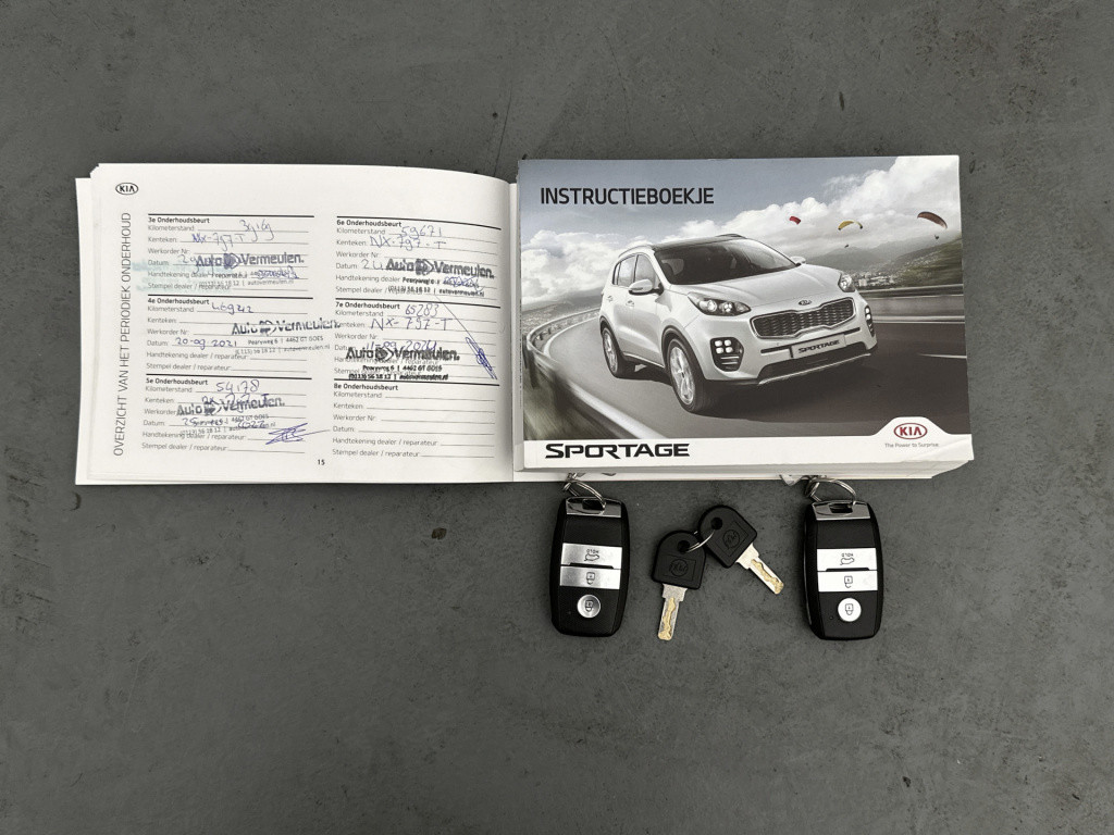 Kia Sportage 1.6 t-gdi gt-line | panoramadak | trekhaak | stuur- en stoelve