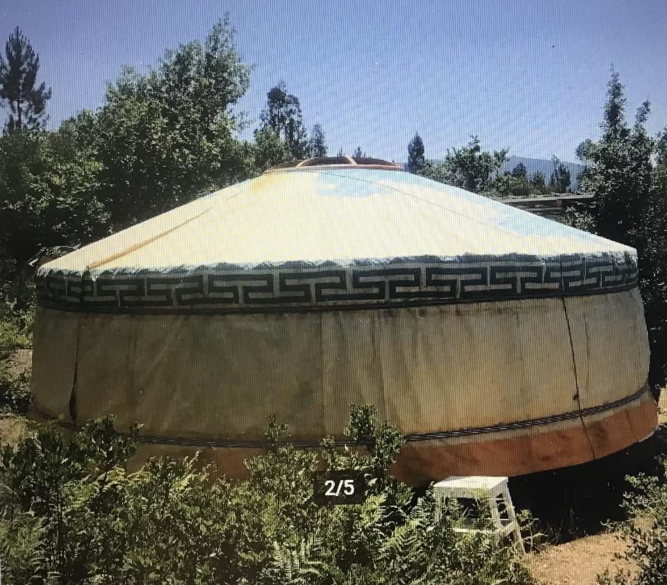Yurt ger huisje natuur 6meter