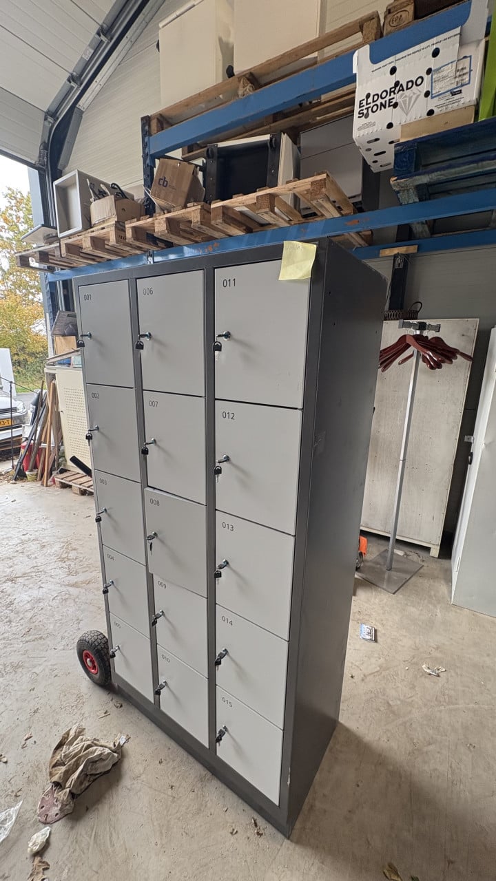 Lockerkast kluisjes