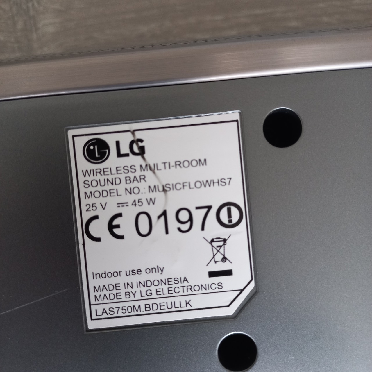 LG H5 NP8540 Music Flow Speakerset wifi Bluetooth luidspreker