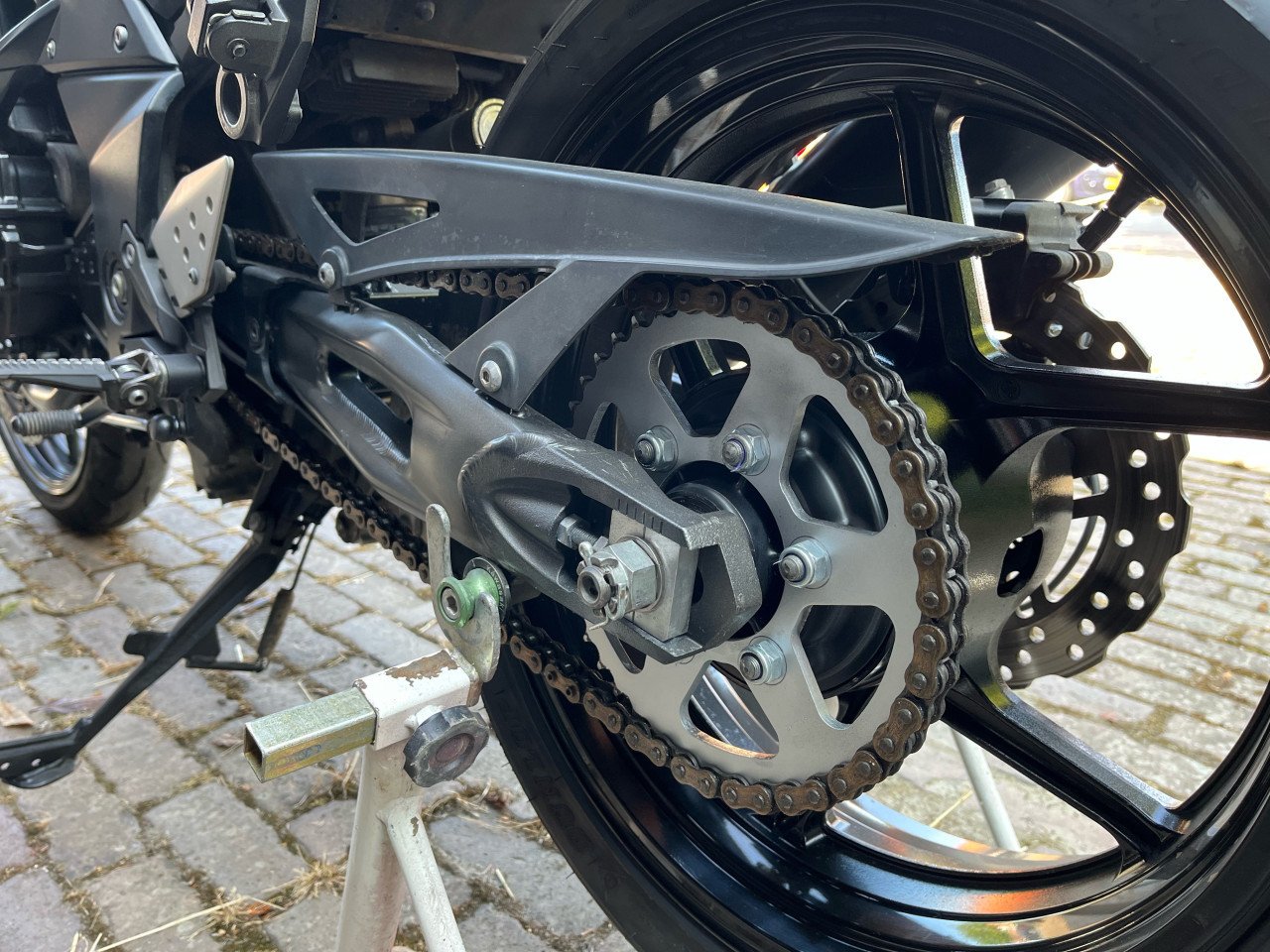 Kawasaki Z750R 2011 ABS Metallic grijs