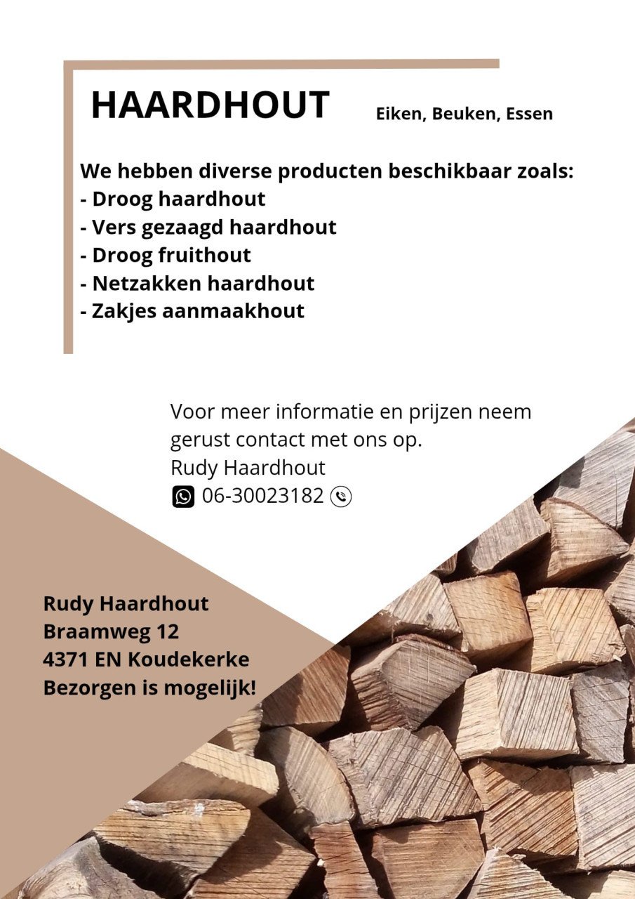 Haardhout brandhout kachelhout