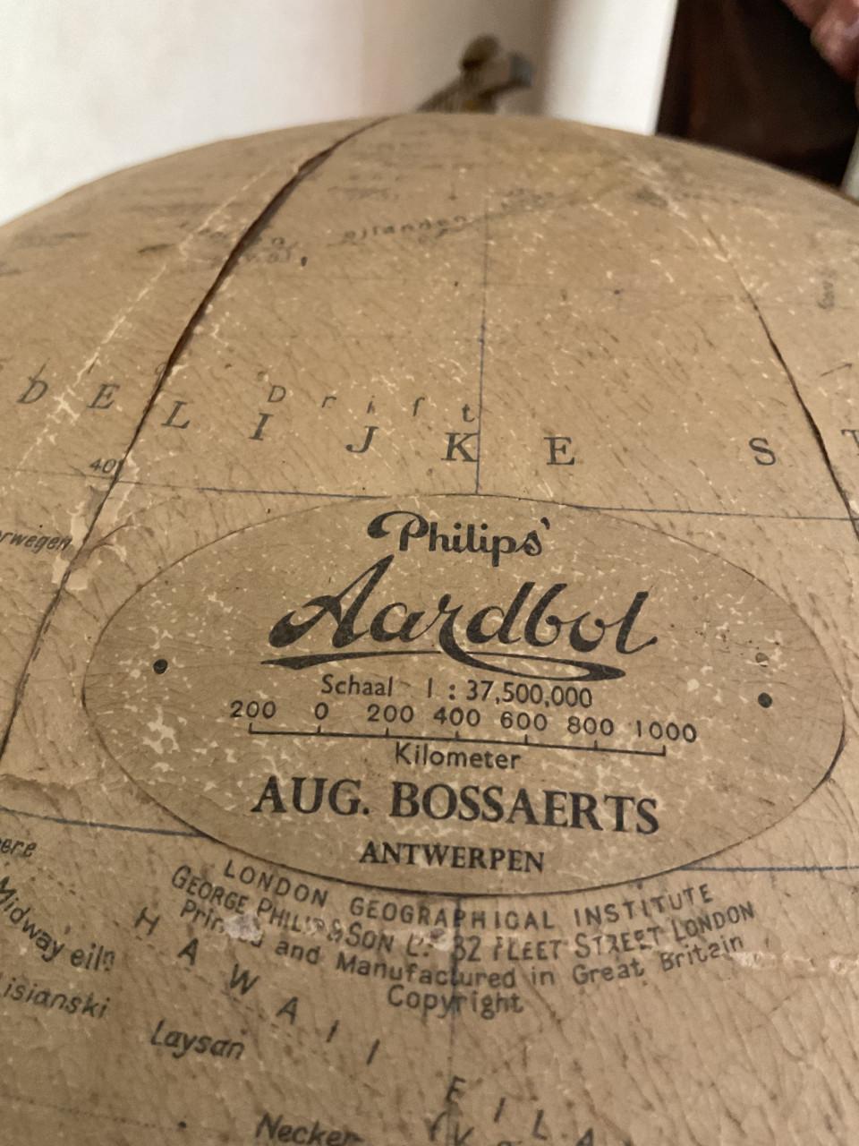 Brocante globe Bossaerts Antwerpen