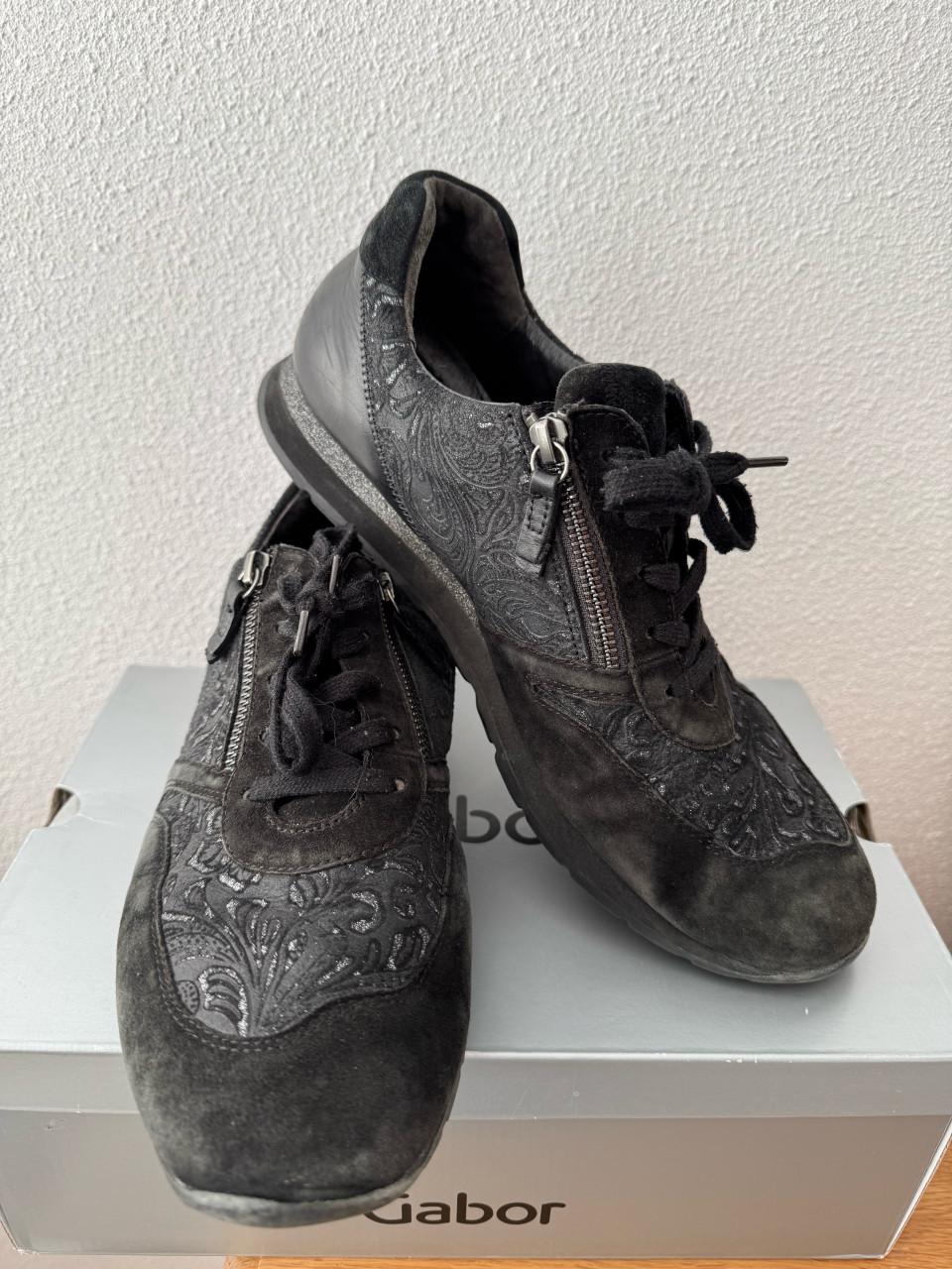 Zwarte sneakers van Gabor Comfort in maat 43 G