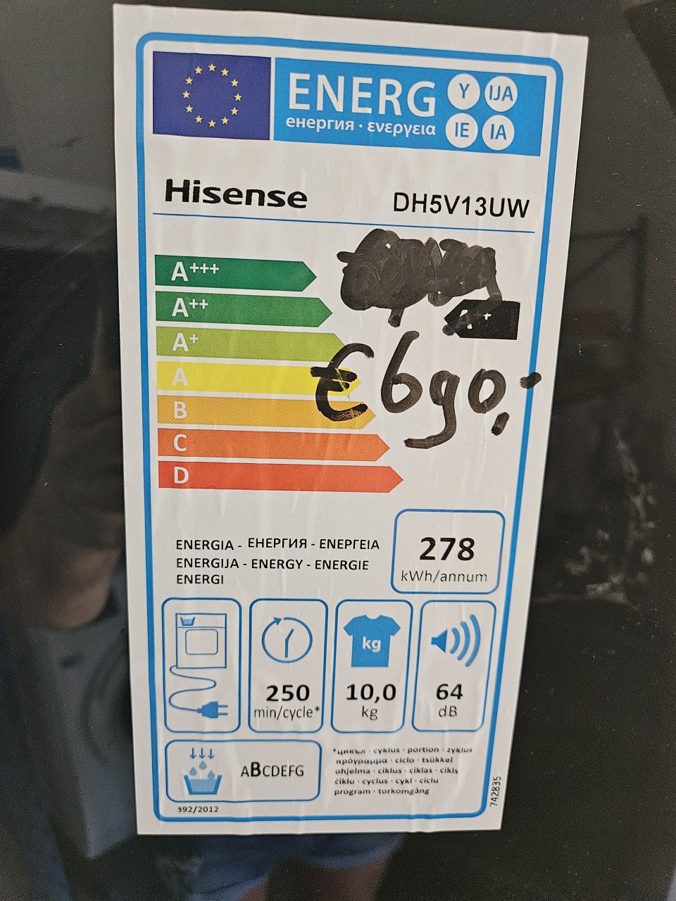Hisense Wasdroger