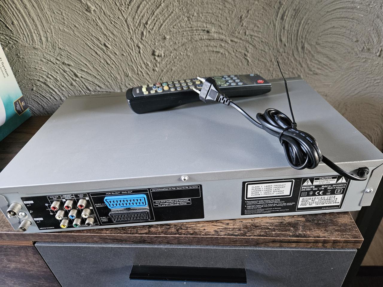 Philips DVP3350V DVD/Vhs Speler met Afstandsbediening