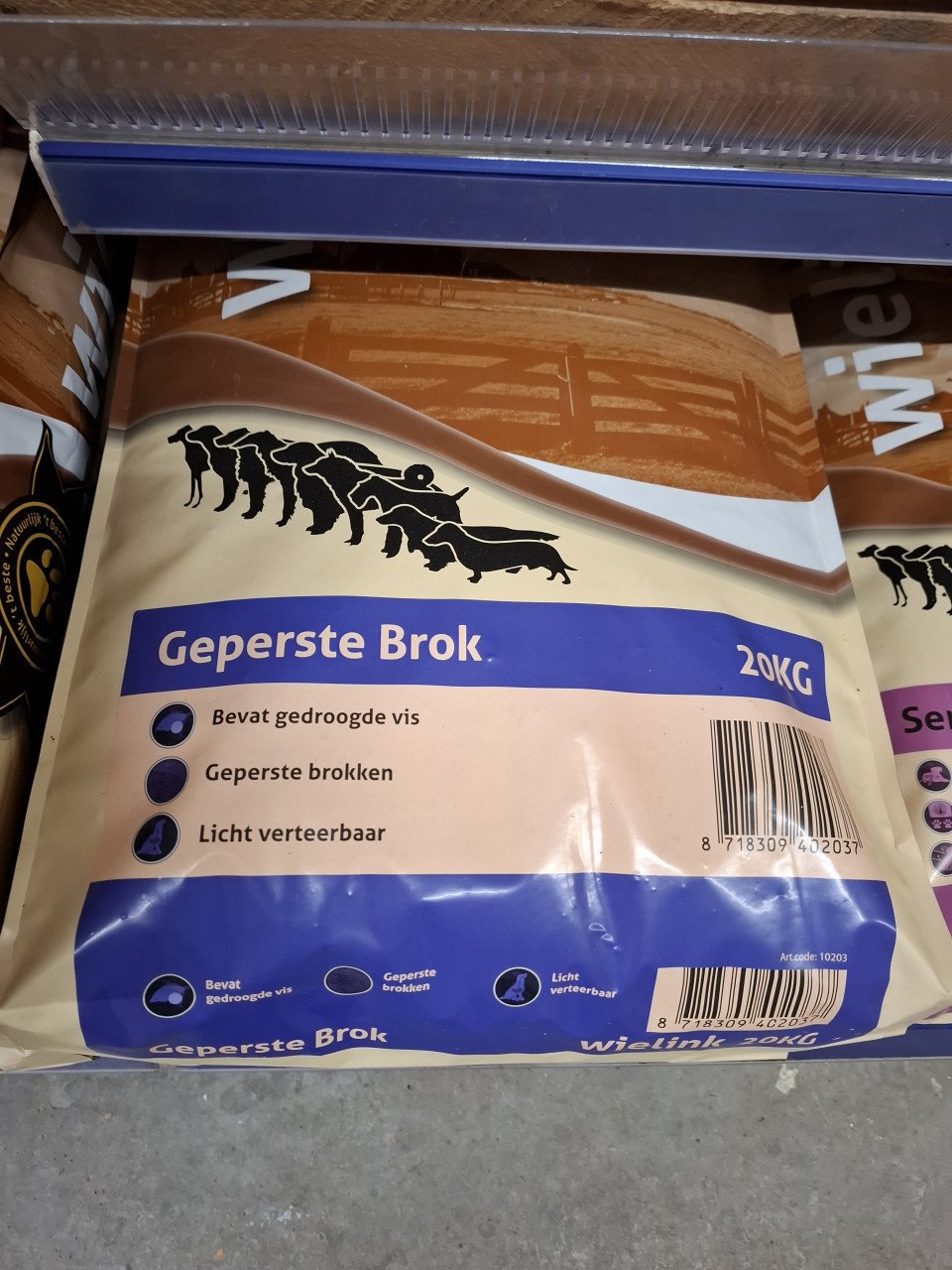 Geperste brok, 20 kg voor slechts €32,50