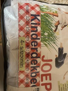 Polydaun Joepi – 4-seizoenen Junior Dekbed – 120×150 cm