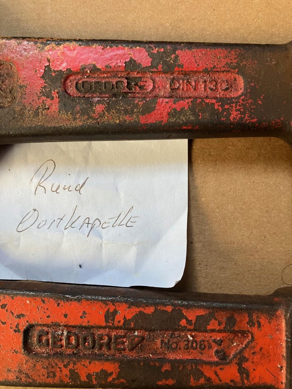 Gedore slagsleutels 36 en 41 mm