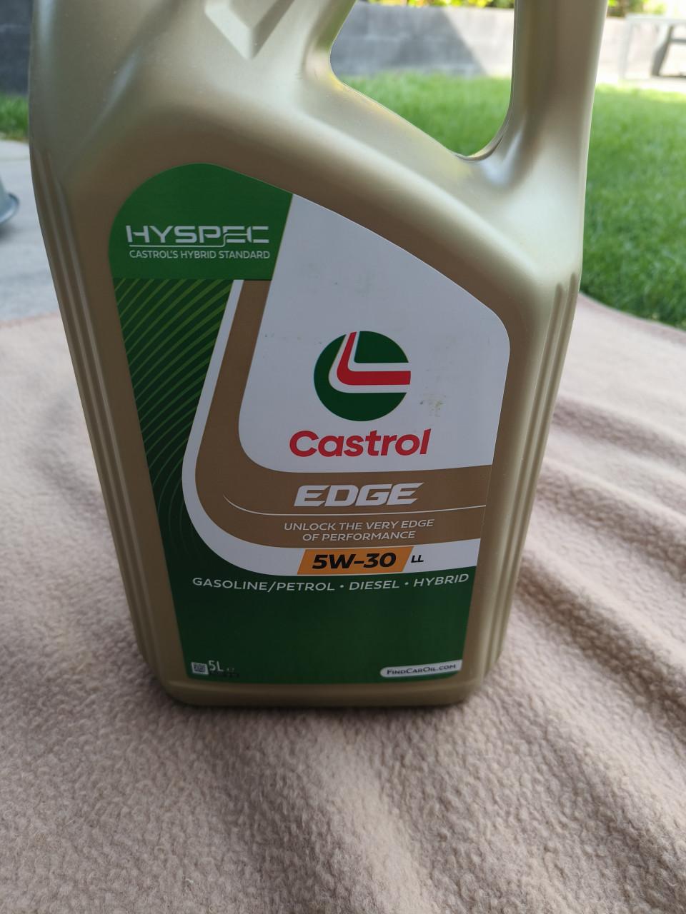 Castrol Edge LL 5L Motorolie 5W30 VW504.00 VW 507.00