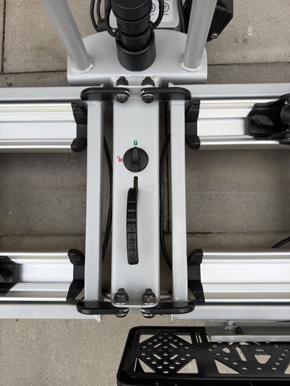 Pro User Diamant opvouwbare fietsendrager incl sleutels en tas