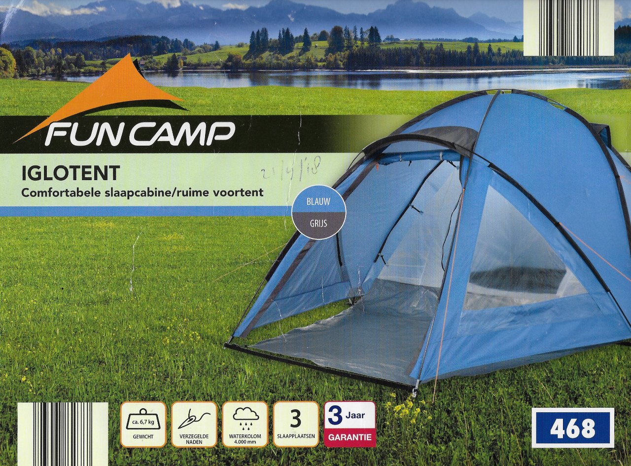 Te koop FUNCAMP Tent voor 3 pers.