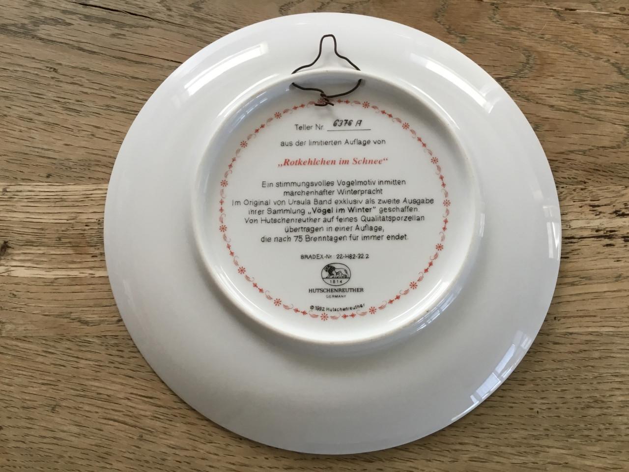 Wandbordjes Vogels Heutschenreuter