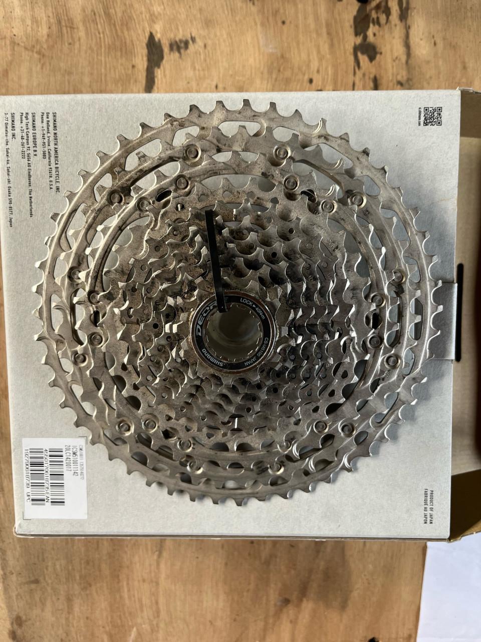 Shimano Deore cassette 12 speed