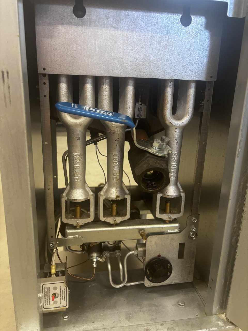 PITCO 35CS propaangas frituur