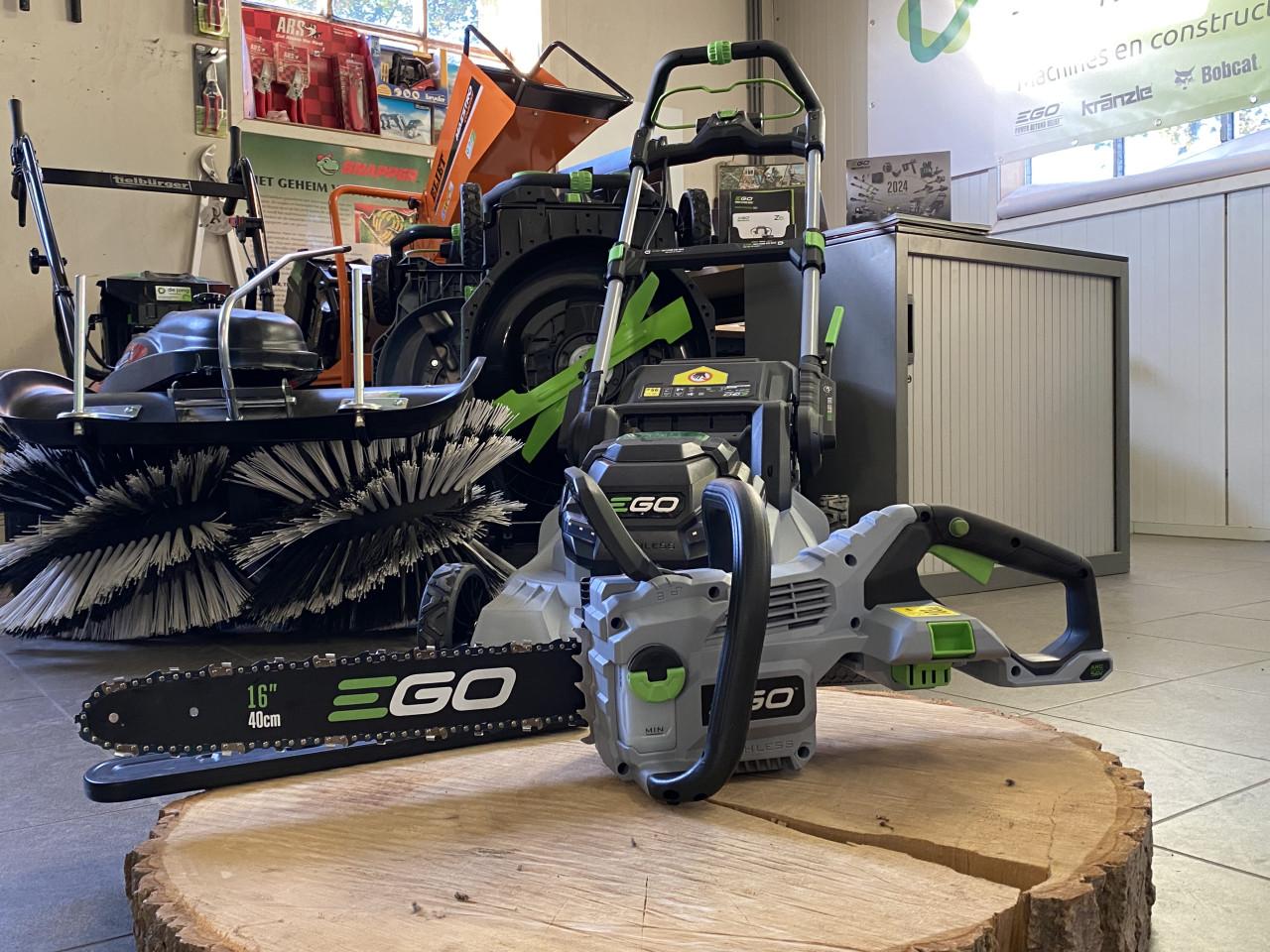 Ego accu kettingzagen Ego tuinmachines
