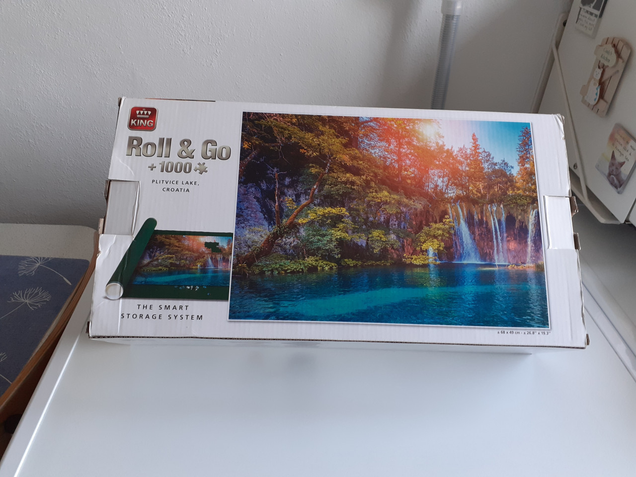 Puzzel 1000  met rolmat