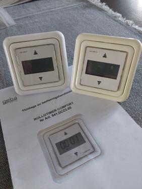 Geba Rollotimer Comfort inbouw tijdschakelaar voor rolluik