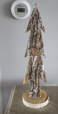 Houten kerstboom