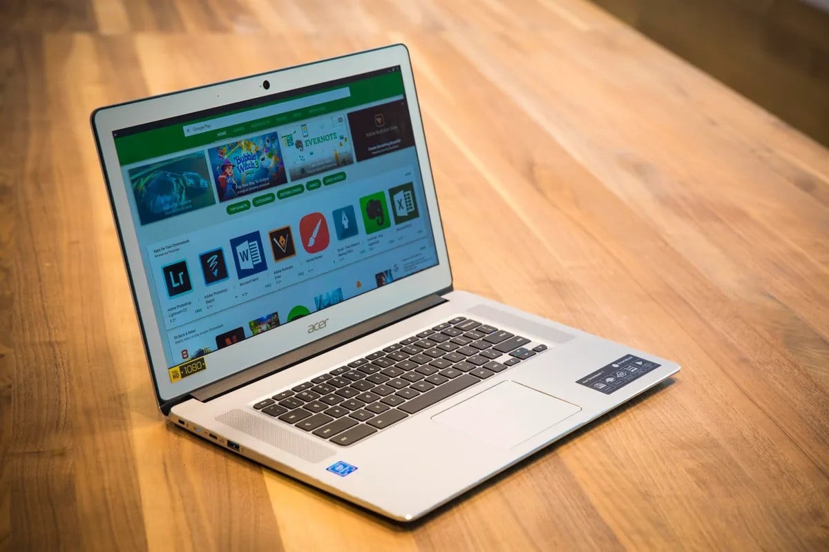 Acer Chromebook 15                   17'' scherm