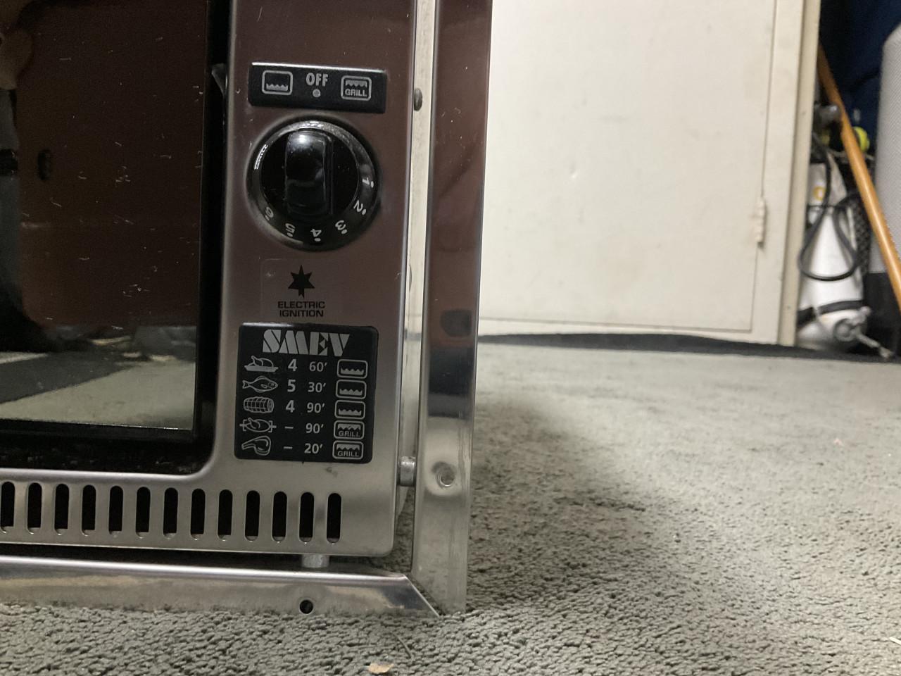 Inbouw oven met grill