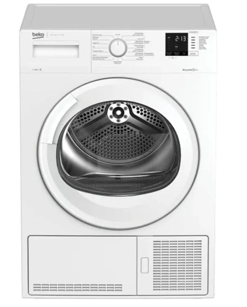 BEKO KRACHTIGE condensdroger– 5JR garantie (Nieuw)