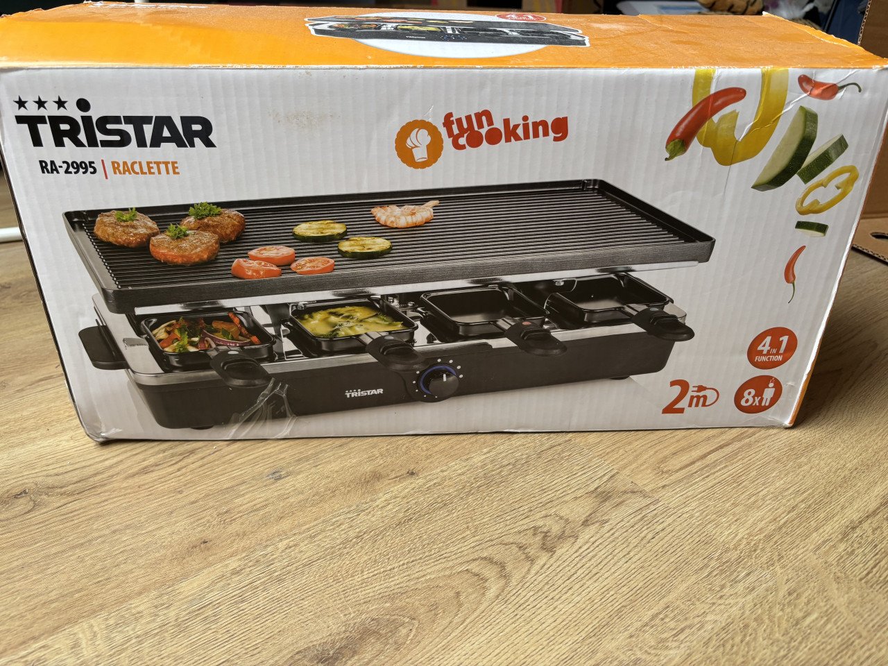 Tristar gourmetstel 8 pers.