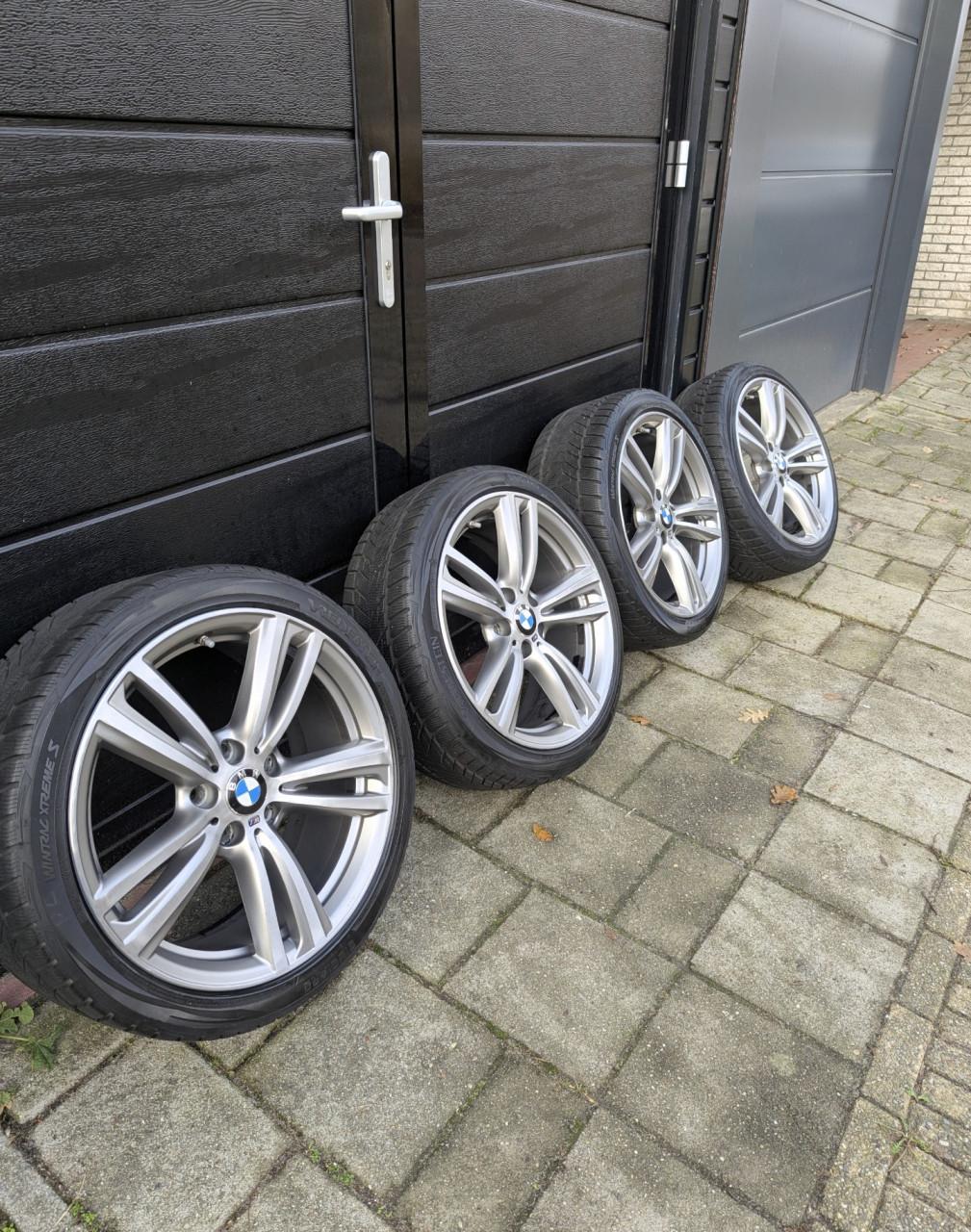 Orginele bmw style 442M velgen winterbanden f30 f31 f33 f36 19 inch