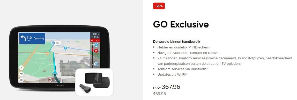 TomTom GO Exclusive 7"