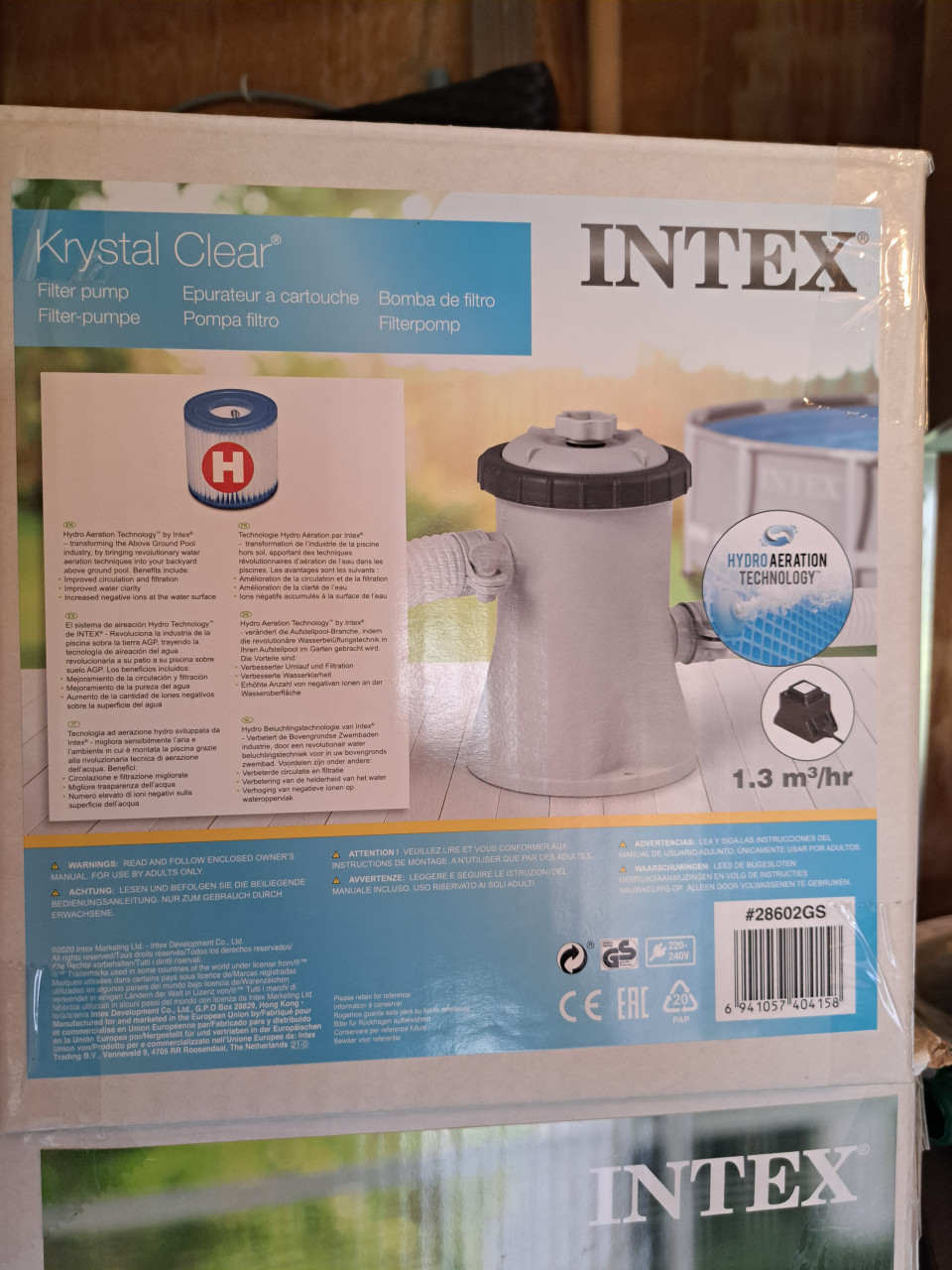 Intex zwembad rechthoekig