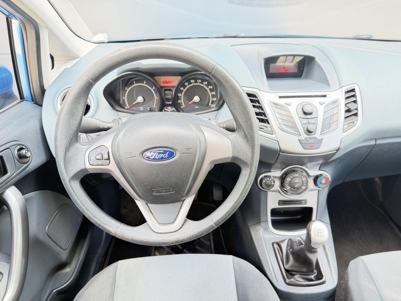Ford Fiesta 1.25 52KW Limited 5DRS 2010 Blauw Airco Apk Nap