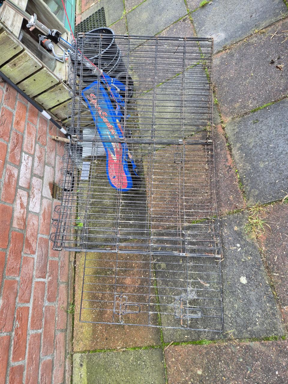 Metalen verplaatsbare buitenren