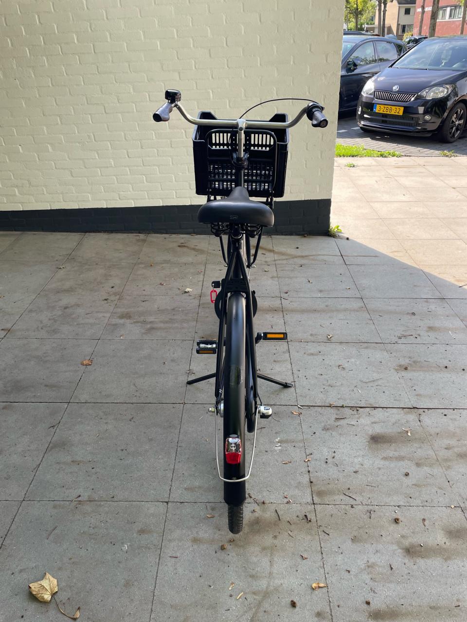 Damesfiets/ transporter pick up.