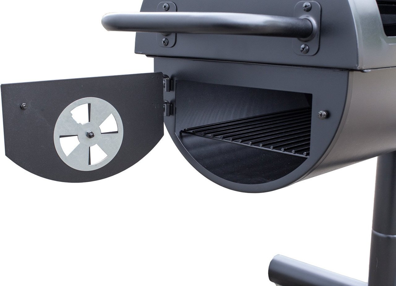 El Fuego Kiona houtskoolgrill, off-set en verticale smoker