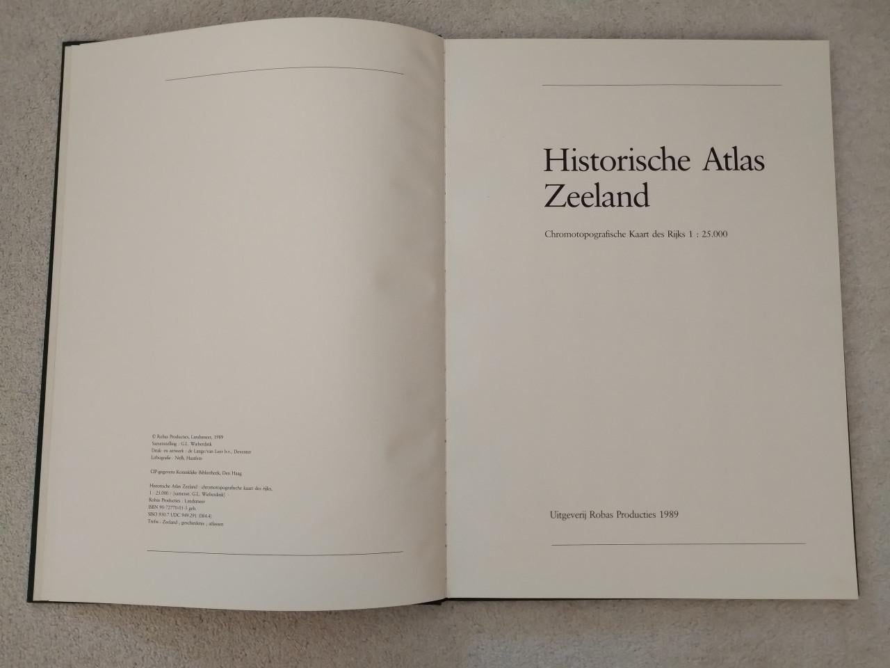 Historische Atlas Zeeland