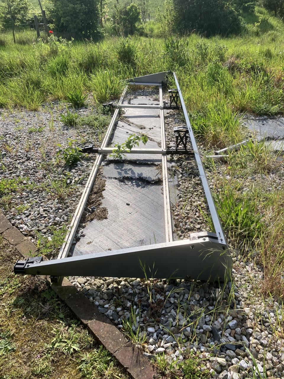 Frames voor zonnepanelen platdak/tuin opstelling